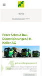 Mobile Screenshot of bau-dienstleistungen.ch